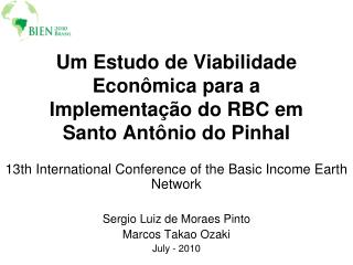 Um Estudo de Viabilidade Econômica para a Implementação do RBC em Santo Antônio do Pinhal
