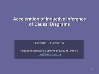 Acceleration of Inductive Inference of Causal Diagrams