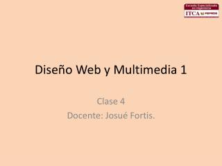 Diseño Web y Multimedia 1