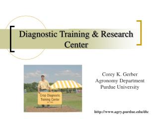 Diagnostic Training &amp; Research Center