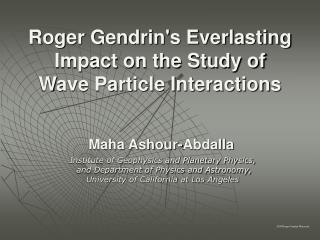 Maha Ashour-Abdalla