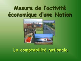 Mesure de l’activité économique d’une Nation