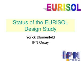 Status of the EURISOL Design Study