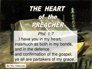THE HEART of the PREACHER