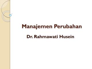 Manajemen Perubahan