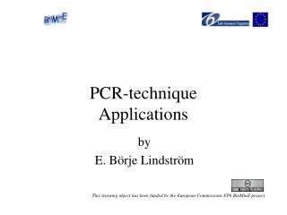 PCR-technique Applications
