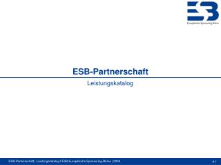ESB-Partnerschaft