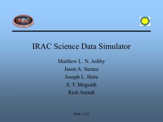 IRAC Science Data Simulator