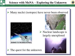 Science with MoNA – Exploring the Unknown