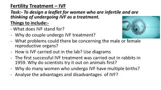 Fertility Treatment – IVF