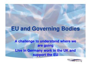 EU and Governing Bodies