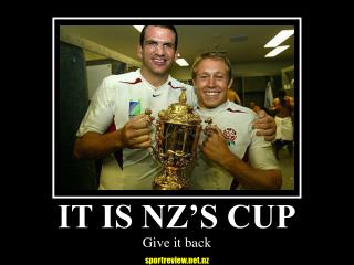 IT IS NZ’S CUP