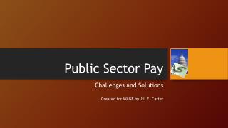 Public Sector Pay