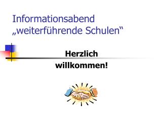 Informationsabend „weiterführende Schulen“