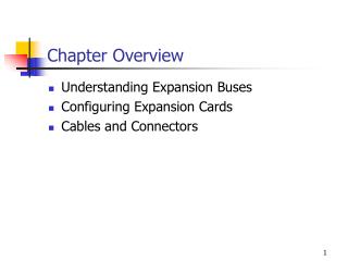 Chapter Overview