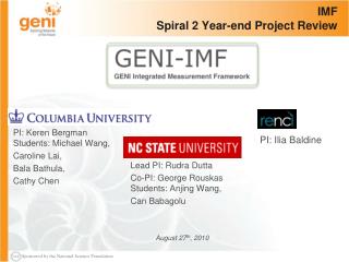 IMF Spiral 2 Year-end Project Review