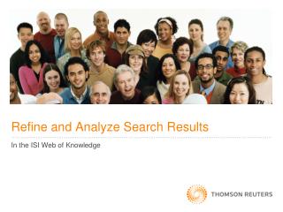 Refine and Analyze Search Results