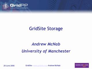 GridSite Storage