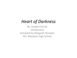 Heart of Darkness