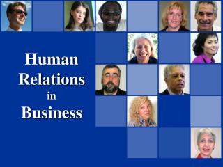 Human Relations in Business