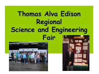 Thomas Alva Edison Regional Science and Engineering Fair