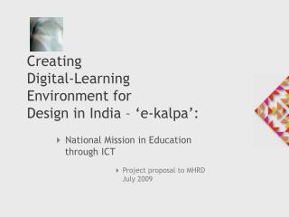 4 National Mission in Education through ICT