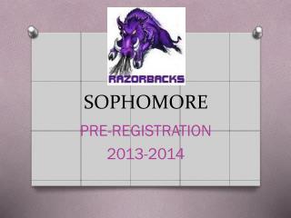 SOPHOMORE