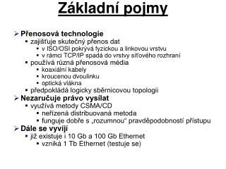 Základní pojmy