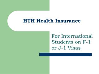 HTH Health Insurance