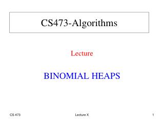 CS473-Algorithms