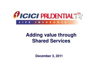 Adding value through Shared Services