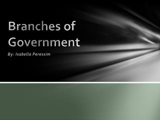 Branches of Government