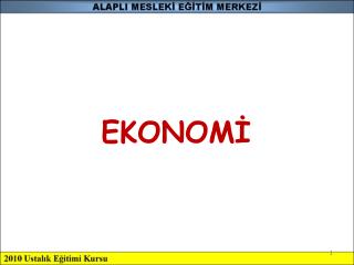 EKONOMİ