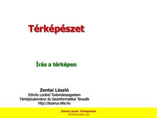 Térképészet