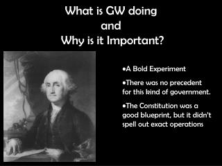 What is GW doing and Why is it Important?