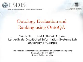 Ontology Evaluation and Ranking using OntoQA