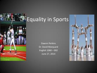 Equality in Sports