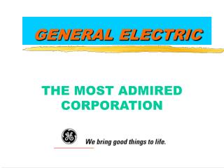 GENERAL ELECTRIC