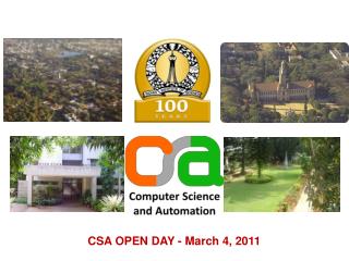 CSA OPEN DAY - March 4, 2011