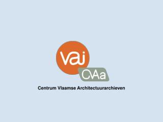 Centrum Vlaamse Architectuurarchieven