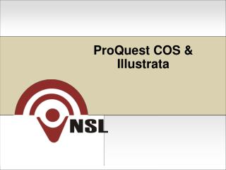 ProQuest COS &amp; Illustrata
