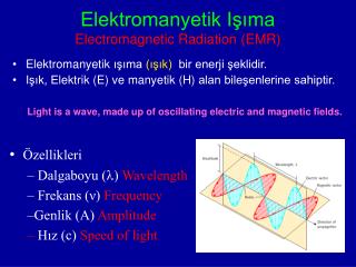 Elektromanyetik Işıma Electromagnetic Radiation (EMR)