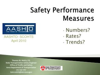 Safety Performance Measures