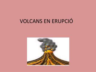 VOLCANS EN ERUPCIÓ