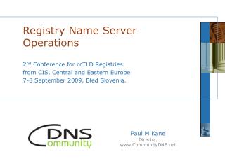 Registry Name Server Operations