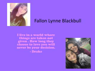 Fallon Lynne Blackbull
