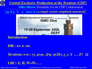 Central Exclusive Production at the Tevatron (CDF)