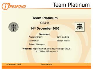 Team Platinum