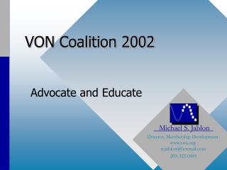 VON Coalition 2002