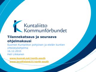 kunnat/north-south localfinland.fi/north-south